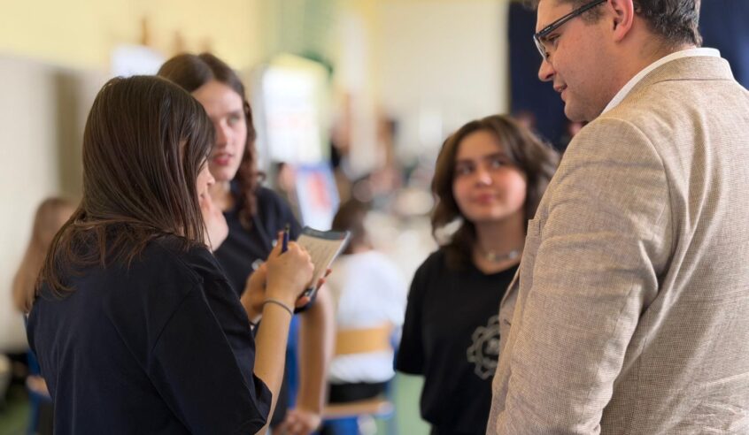 Zespół Szkół nr 1 w Liskowie na Giełdzie Szkół Ponadpodstawowych w Godzieszach Wielkich